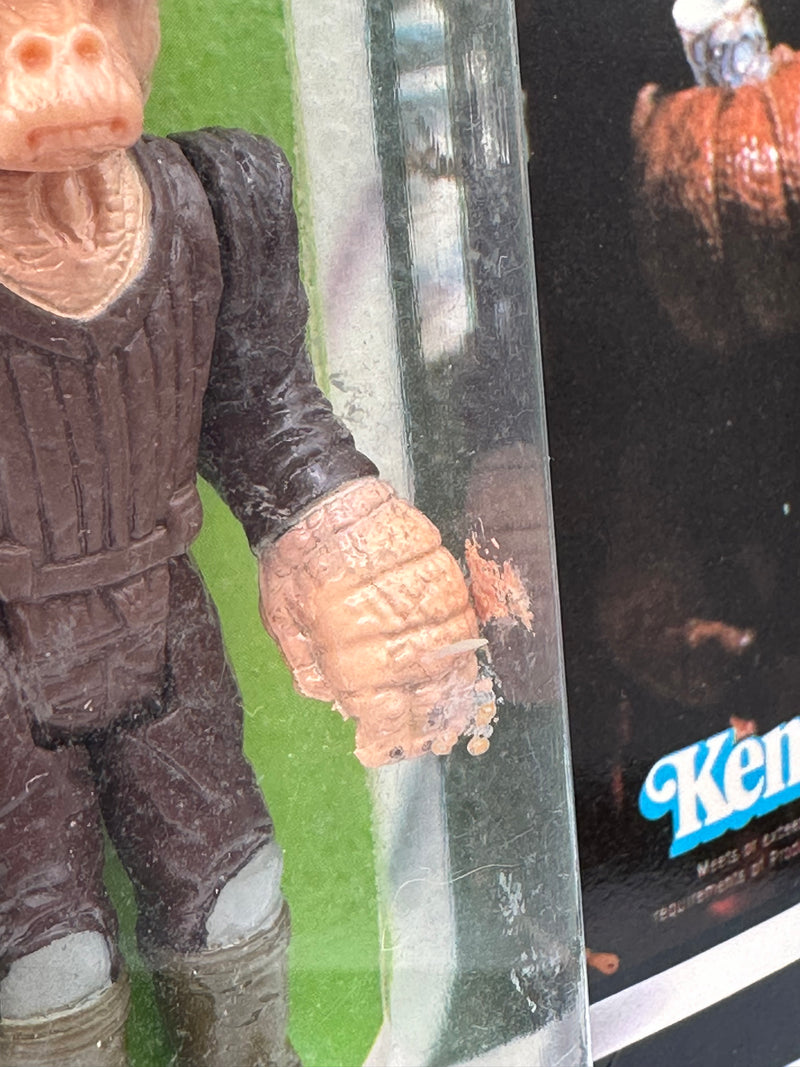 1983 Kenner Star Wars Ree-Yees 65 Back vintage sealed action figure on original Return of the Jedi card