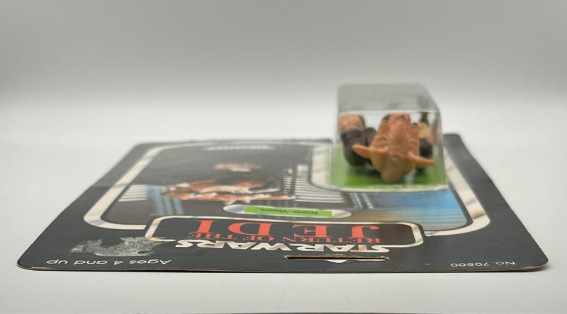1983 Kenner Star Wars Ree-Yees 65 Back vintage sealed action figure on original Return of the Jedi card