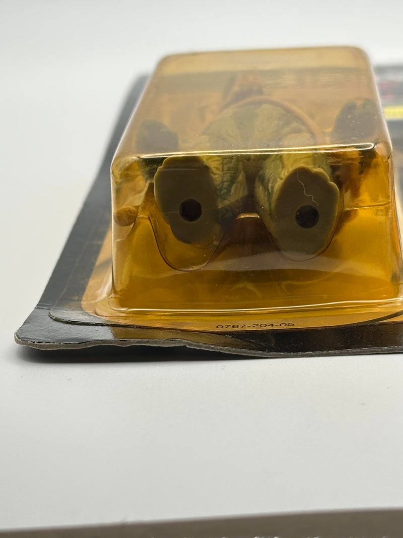 1983 Kenner Teebo Return of the Jedi 77 Back factory sealed action figure with Toys R Us price sticker and amber bubble