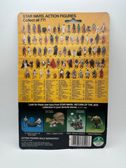 1983 Kenner Star Wars Return of the Jedi AT-ST Driver 77 Back factory sealed MOC action figure with original Toys R Us price sticker