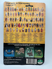 1983 Kenner Star Wars Return of the Jedi Teebo 77 Back factory sealed carded figure