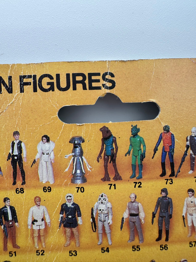 1983 Kenner Star Wars Return of the Jedi Teebo 77 Back factory sealed carded figure