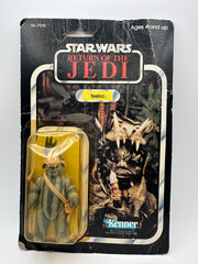 1983 Kenner Star Wars Return of the Jedi Teebo 77 Back factory sealed carded figure