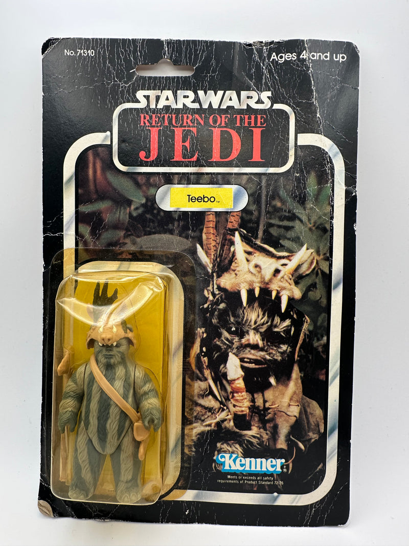 1983 Kenner Star Wars Return of the Jedi Teebo 77 Back factory sealed carded figure