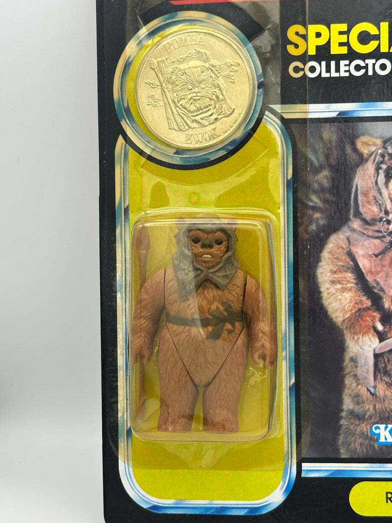 1984 Kenner Star Wars Romba action figure with collector coin.