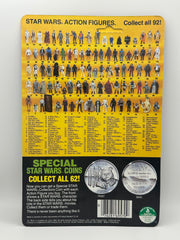 1984 Kenner Star Wars Romba action figure with collector coin.