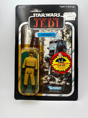 1984 Kenner AT-ST Driver Return of the Jedi 77 Back factory sealed action figure with Anakin Skywalker offer and JCPenney price sticker