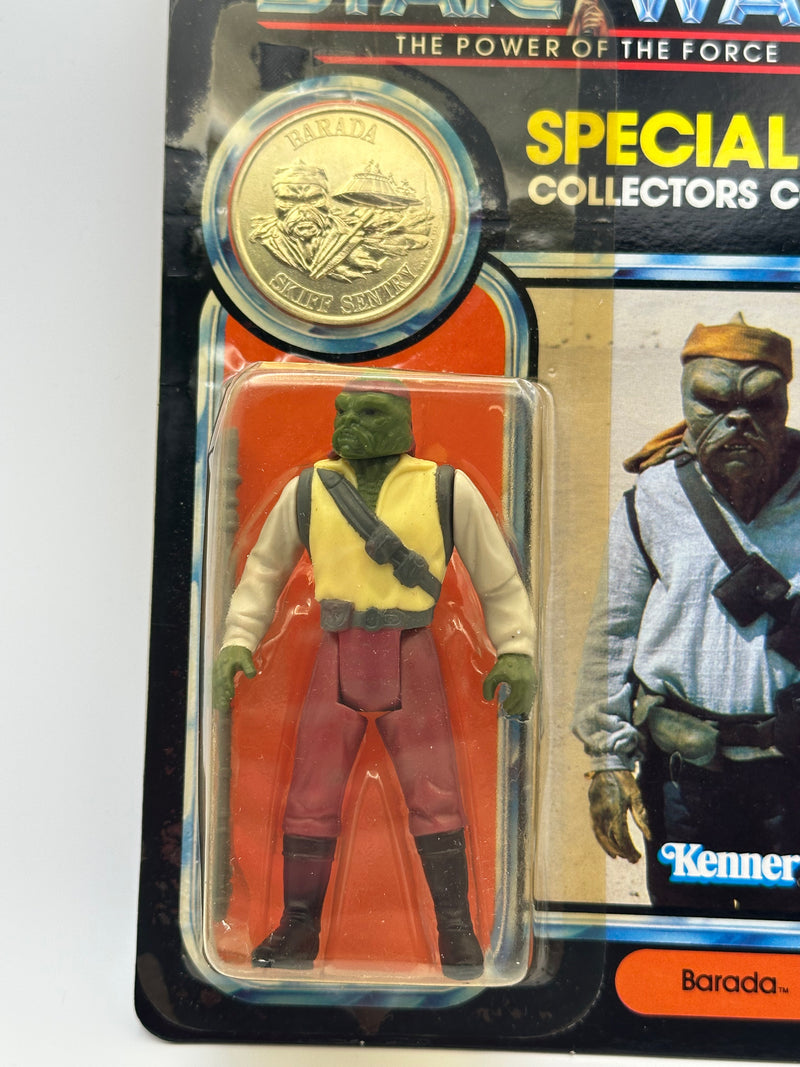 1984 Kenner Star Wars Barada POTF MOC w/ Coin – Last 17 Power of the Force