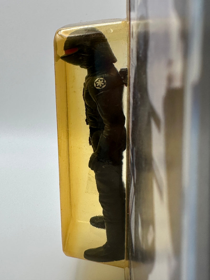 1984 Kenner Star Wars POTF Imperial Gunner MOC with collector coin on 92-back Power of the Force card