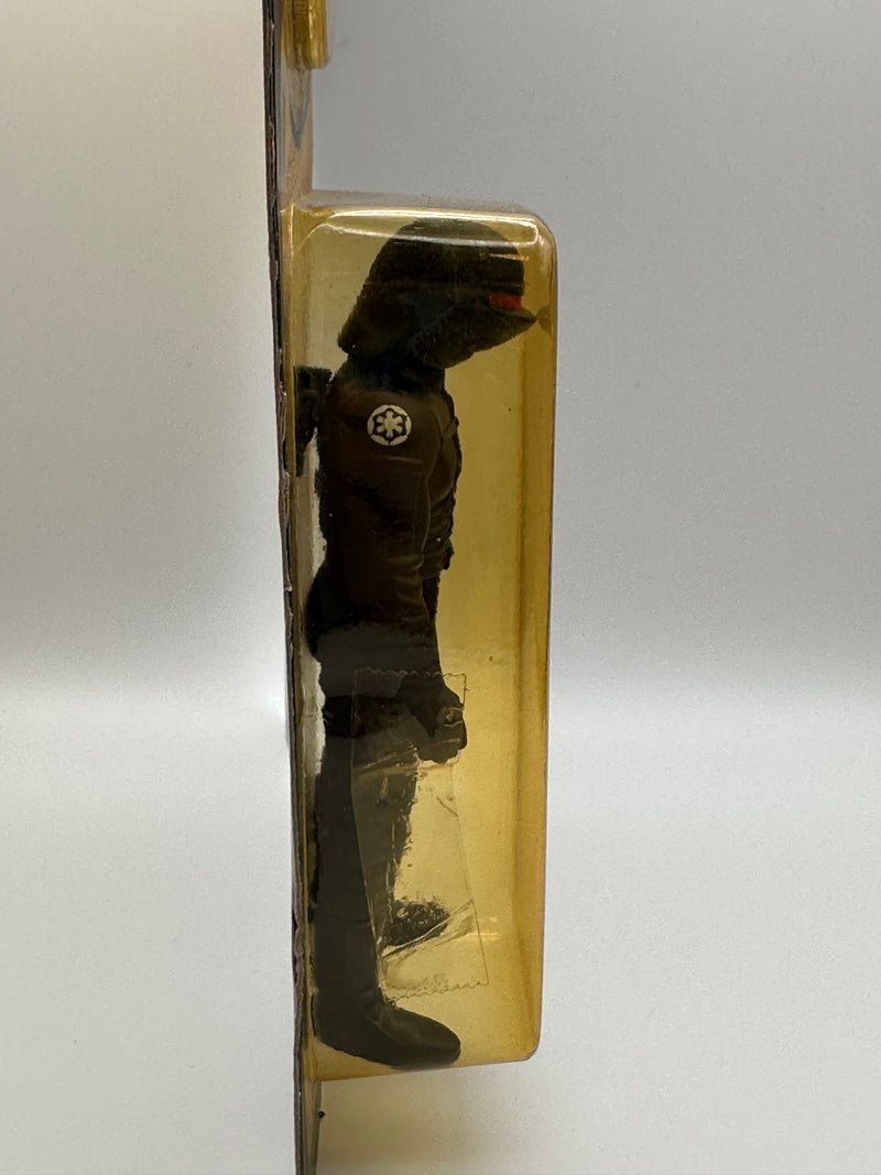 1984 Kenner Star Wars POTF Imperial Gunner MOC with collector coin on 92-back Power of the Force card