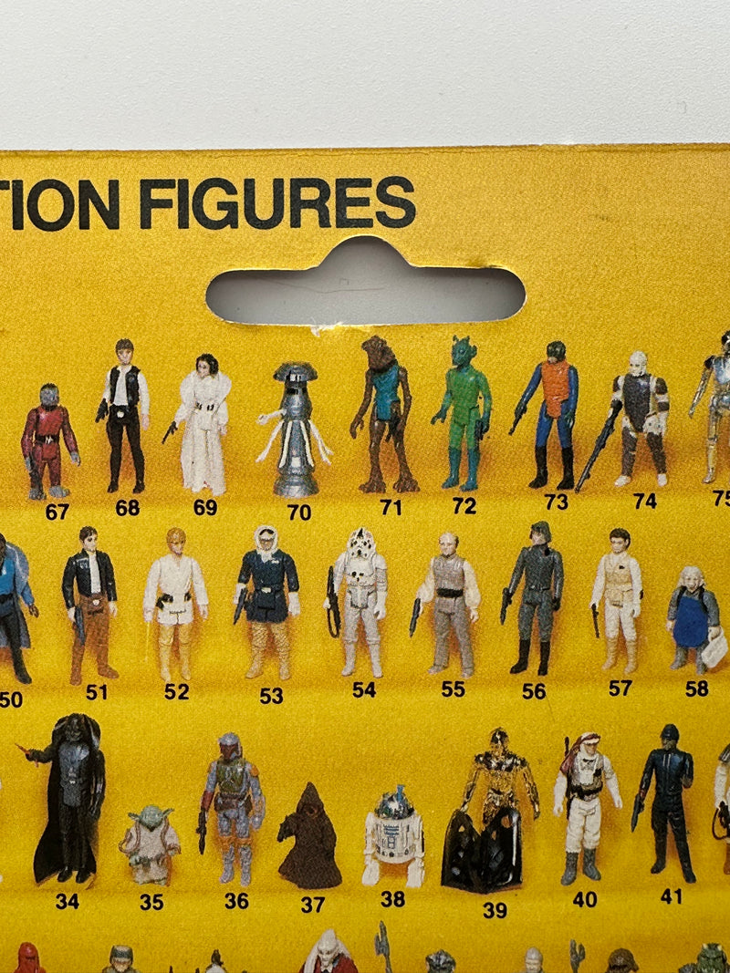 1984 Kenner Star Wars Princess Leia Organa In Combat Poncho ROTJ 77 Back MOC with Anakin Offer Sticker and Clear Punch