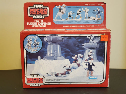 1980 Kenner Star Wars Micro Hoth Turret Defense playset.
