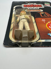 vintage 1982 kenner star wars cloud car pilot 47 back moc front view
twin pod cloud car pilot sealed bubble close up vintage kenner
esb 47 back card hanger area wear around punch detail
vintage star wars card 4 lom offer sticker close up
kenner cloud car pilot bubble side profile yellowing
vintage star wars card back collect all 47 cloud car pilot