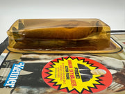 vintage 1984 kenner star wars prune face 77 back moc front view
prune face figure sealed bubble close up vintage kenner
rotj 77 back hanger area wear around punch detail
vintage star wars anakin offer sticker close up
kenner prune face bubble side profile yellowing warping
vintage star wars card back collect all 77 prune face