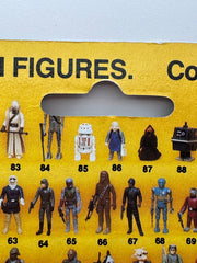Vintage Star Wars Imperial Dignitary POTF 92 back coin Kenner Power of the Force MOC yellow bubble
