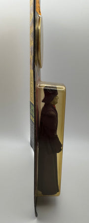 Vintage Star Wars Imperial Dignitary POTF 92 back coin Kenner Power of the Force MOC yellow bubble
