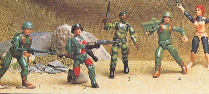 Vintage G.I. Joe A Real American Hero figures from Throwback Toys Canada