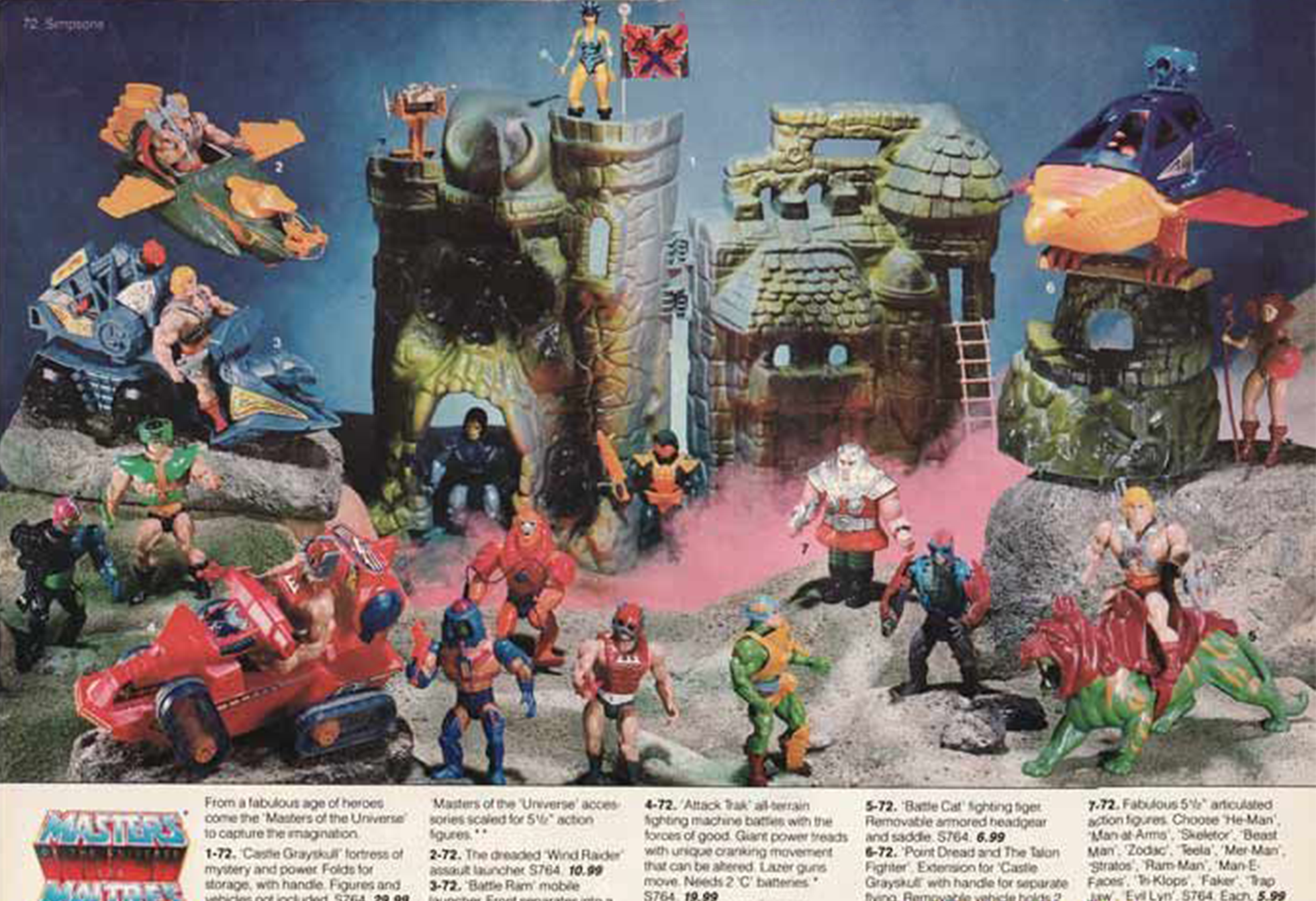 Vintage Masters of the Universe MOTU figures from Throwback Toys Canada